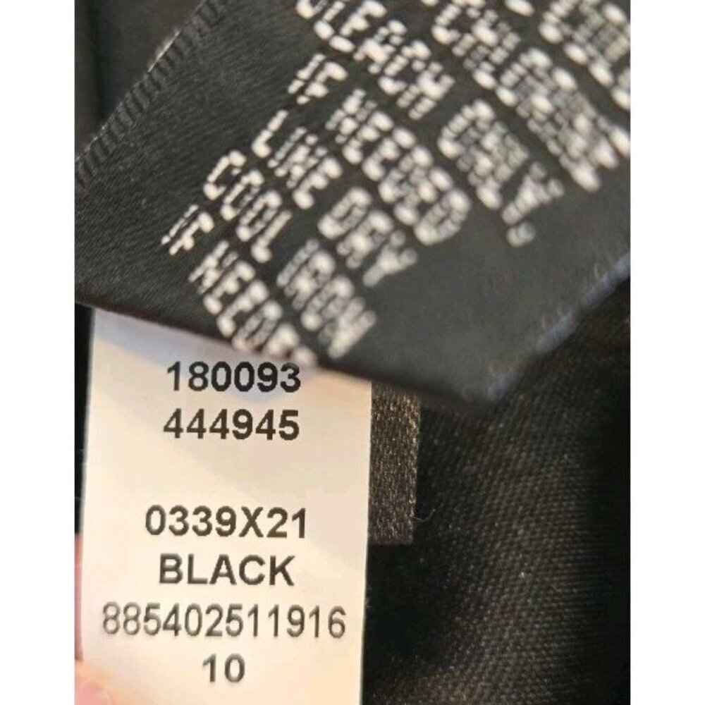 AB Studio Sz 10 Black Sleeveless Dress Career Little‎ Black Dress Cocktail Party - Picture 11 of 11